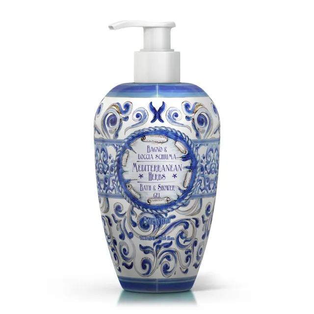 Rudy Erbe Bagnoschiuma 700 ml Mirto e Ginger