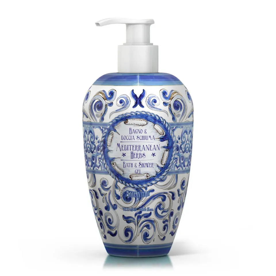 Rudy Erbe Bagnoschiuma 700 ml Mirto e Ginger