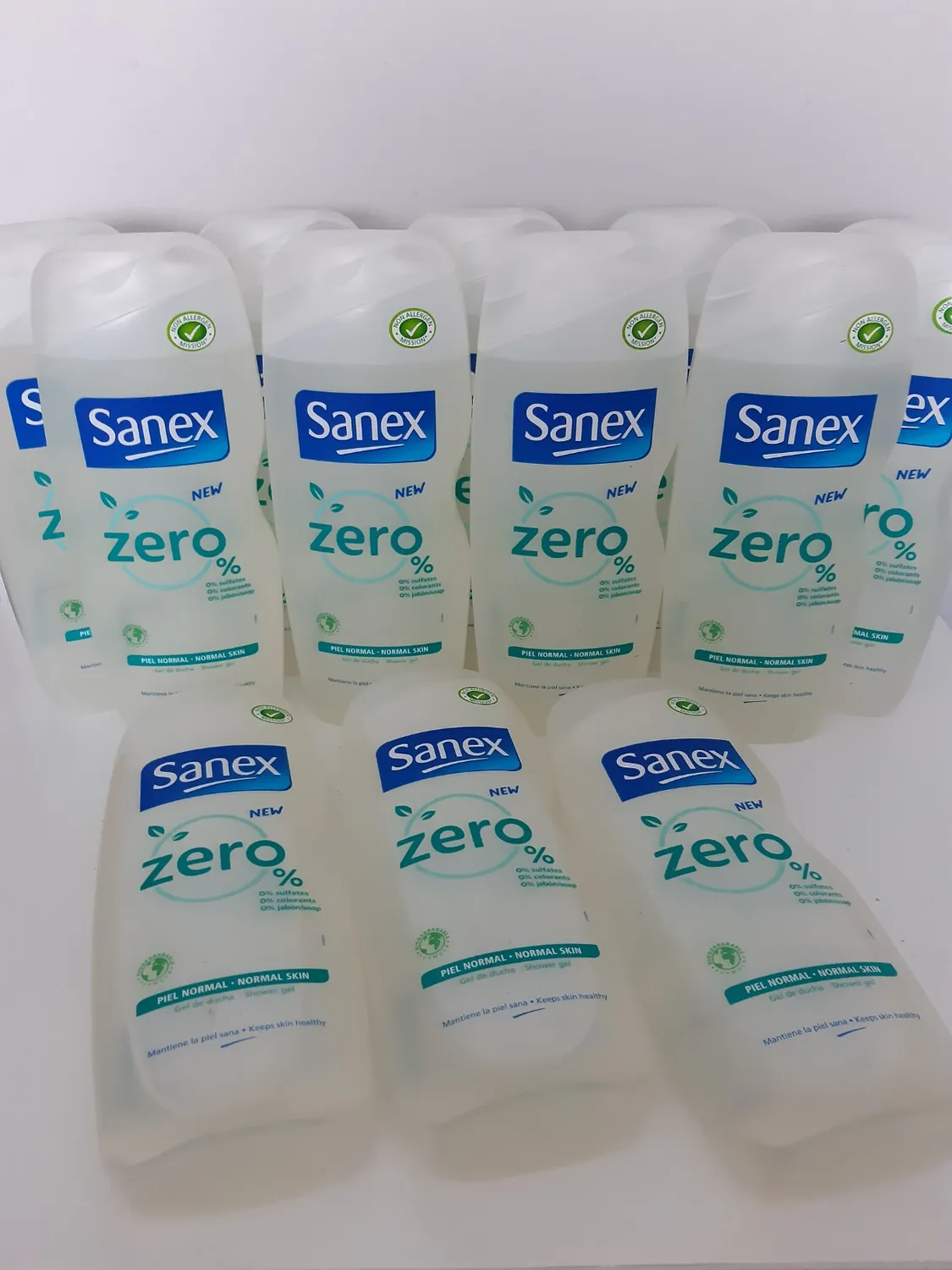 Sanex Zero% Bagnoschiuma Pelle Normale 12x600 ml Vegano