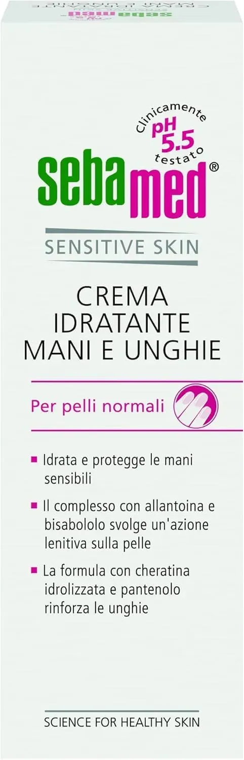 Sebamed pH 5.5 crema mani e unghie 75 ml idratante