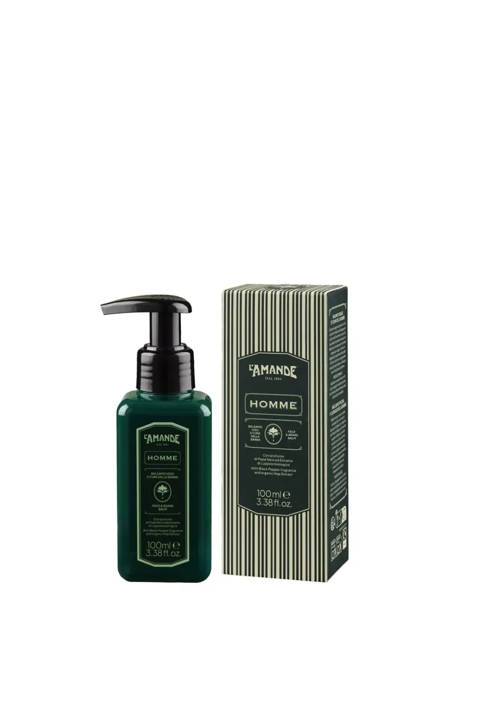 L'Amande Enfant La Famille Balsamo Viso e Barba pepe nero uso quotidiano