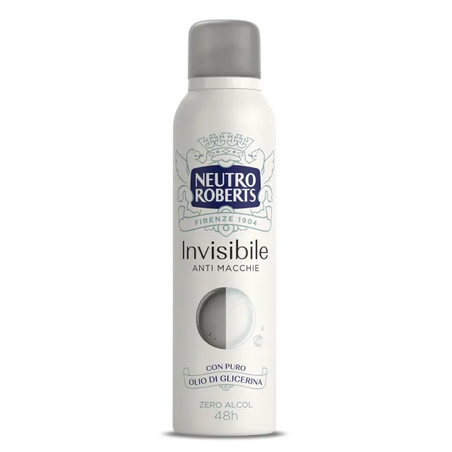 Neutro Roberts Invisible deodorante spray 150 ml zero alcol