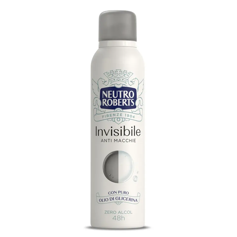 Neutro Roberts Invisible deodorante spray 150 ml zero alcol