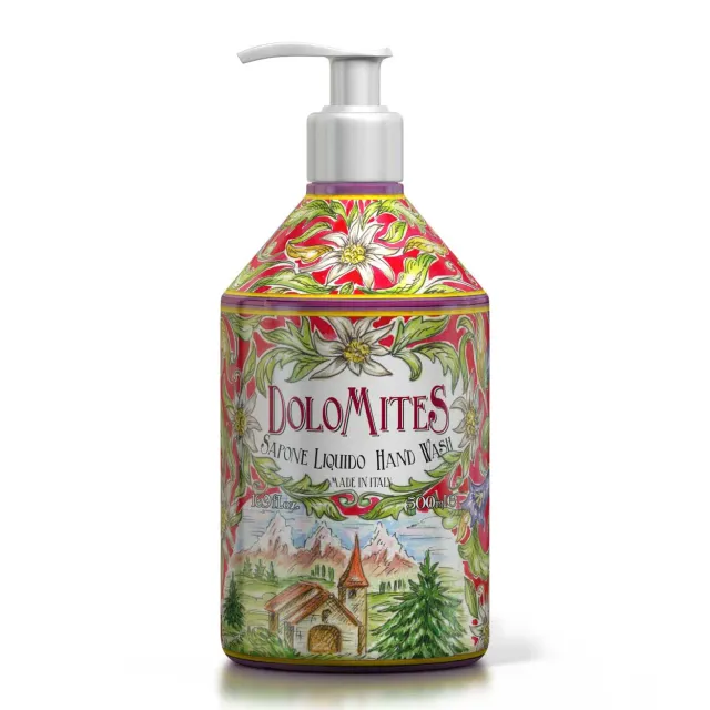 Rudy Profumi Maioliche Dolomites sapone mani 500 ml ambrato