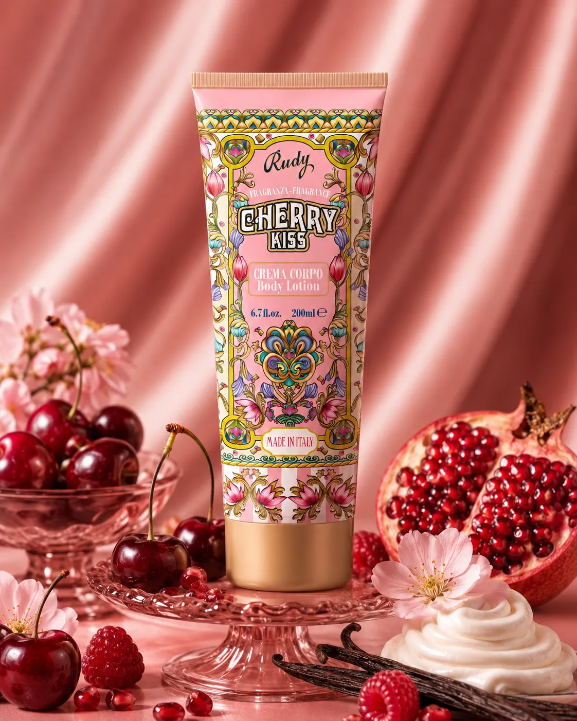Rudy Profumi Gourmand Cherry Kiss crema corpo 200 ml