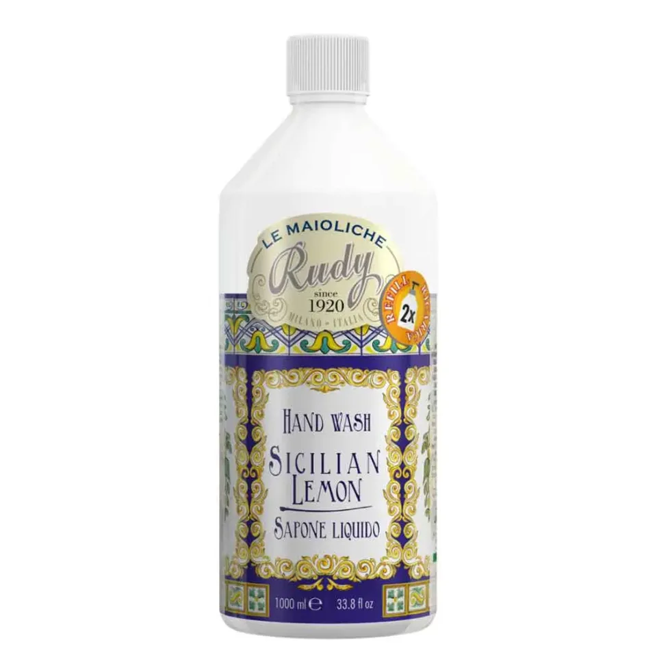 Rudy Profumi Maioliche Limoni ricarica sapone mani 1000 ml agrumi