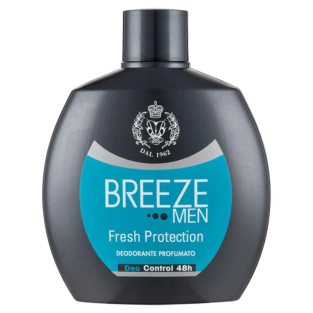 Breeze Men Squeeze Fresh Protection deodorante 6x100 ml no gas