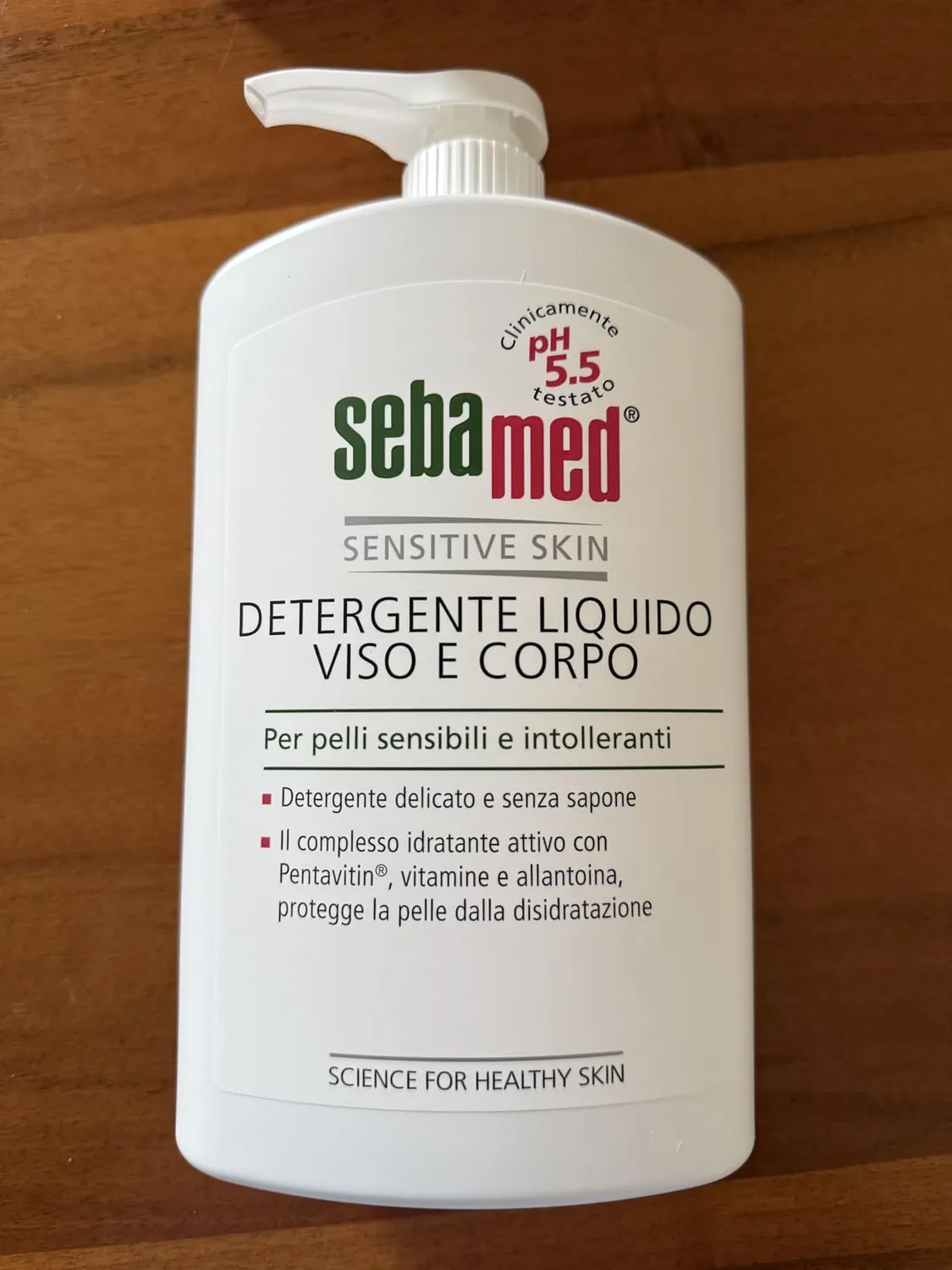 Sebamed Detergente Liquido Viso e Corpo pH 5.5 flacone 1 l pelli sensibili