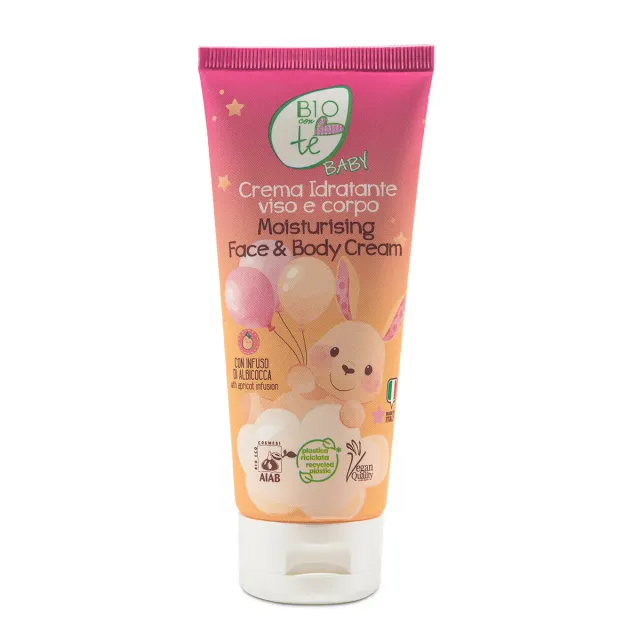 Pierpaoli Baby Biocontè Crema Viso Corpo 100 ml Albicocca