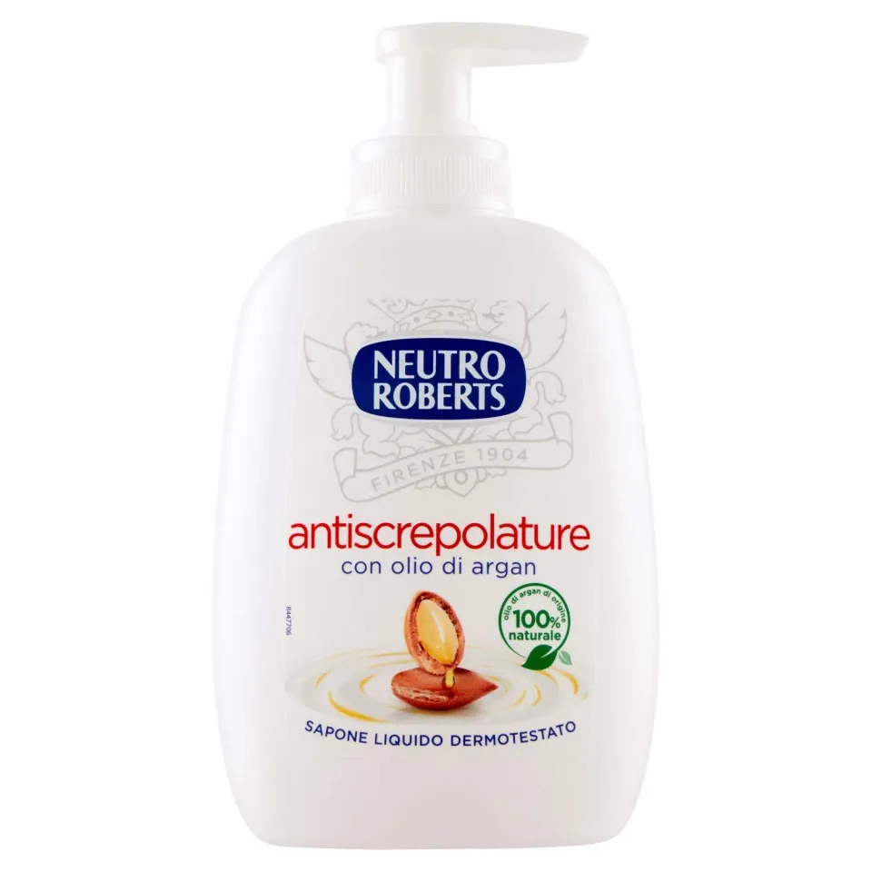 Neutro Roberts Antiscrepolature Sapone Liquido Mani 200 ml Olio Argan