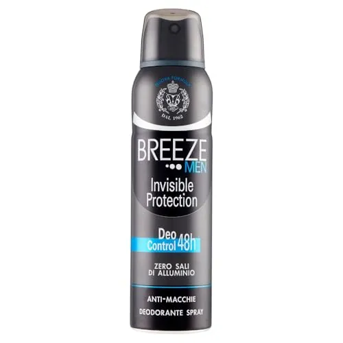 Breeze Men Invisible Protection deodorante 6x150 ml