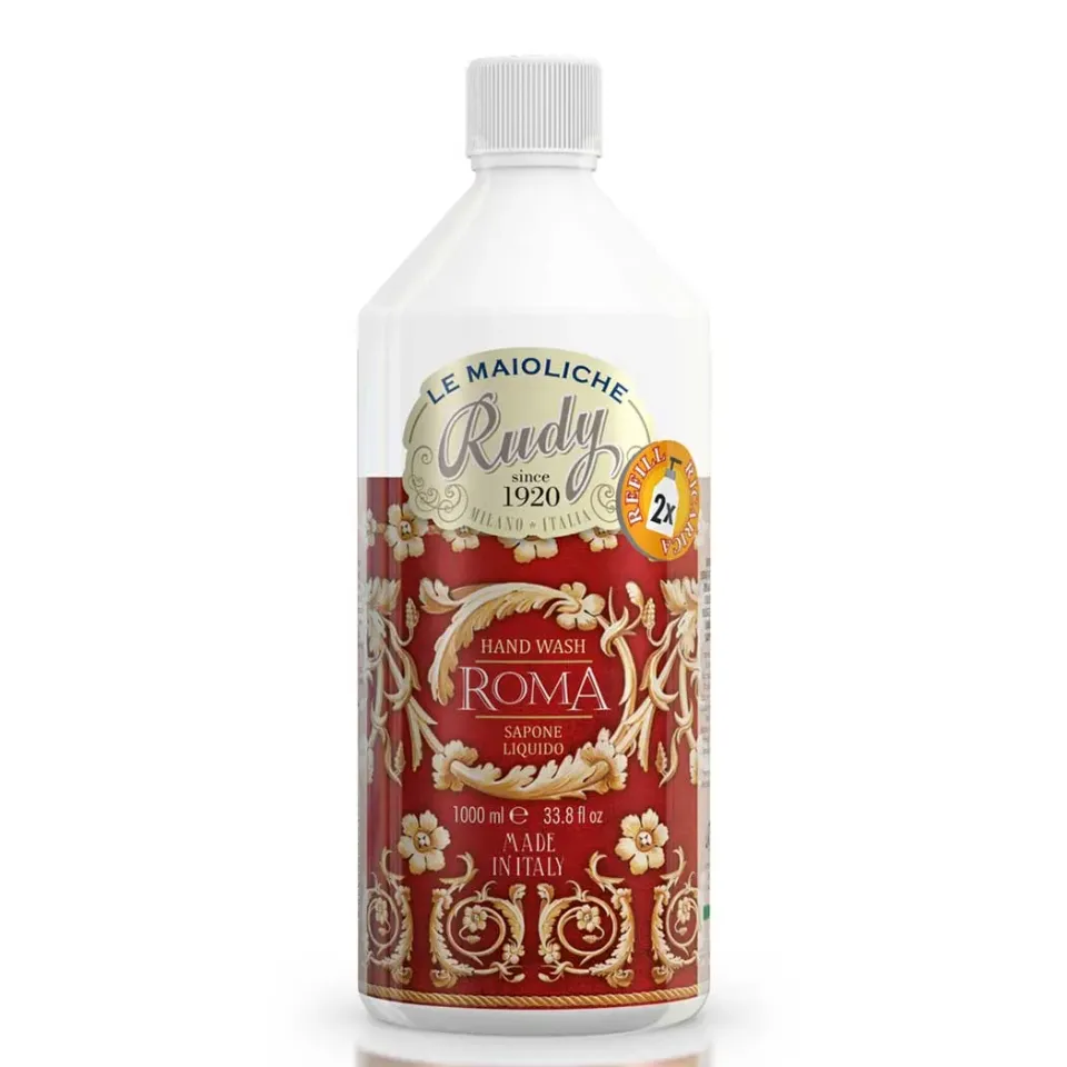 Rudy Profumi Roma ricarica sapone liquido mani 1000 ml tuberosa