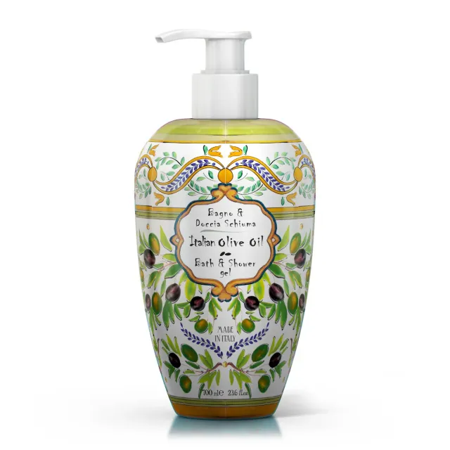 Rudy Olio d'Oliva bagnodoccia 700 ml ginger e rabarbaro unisex