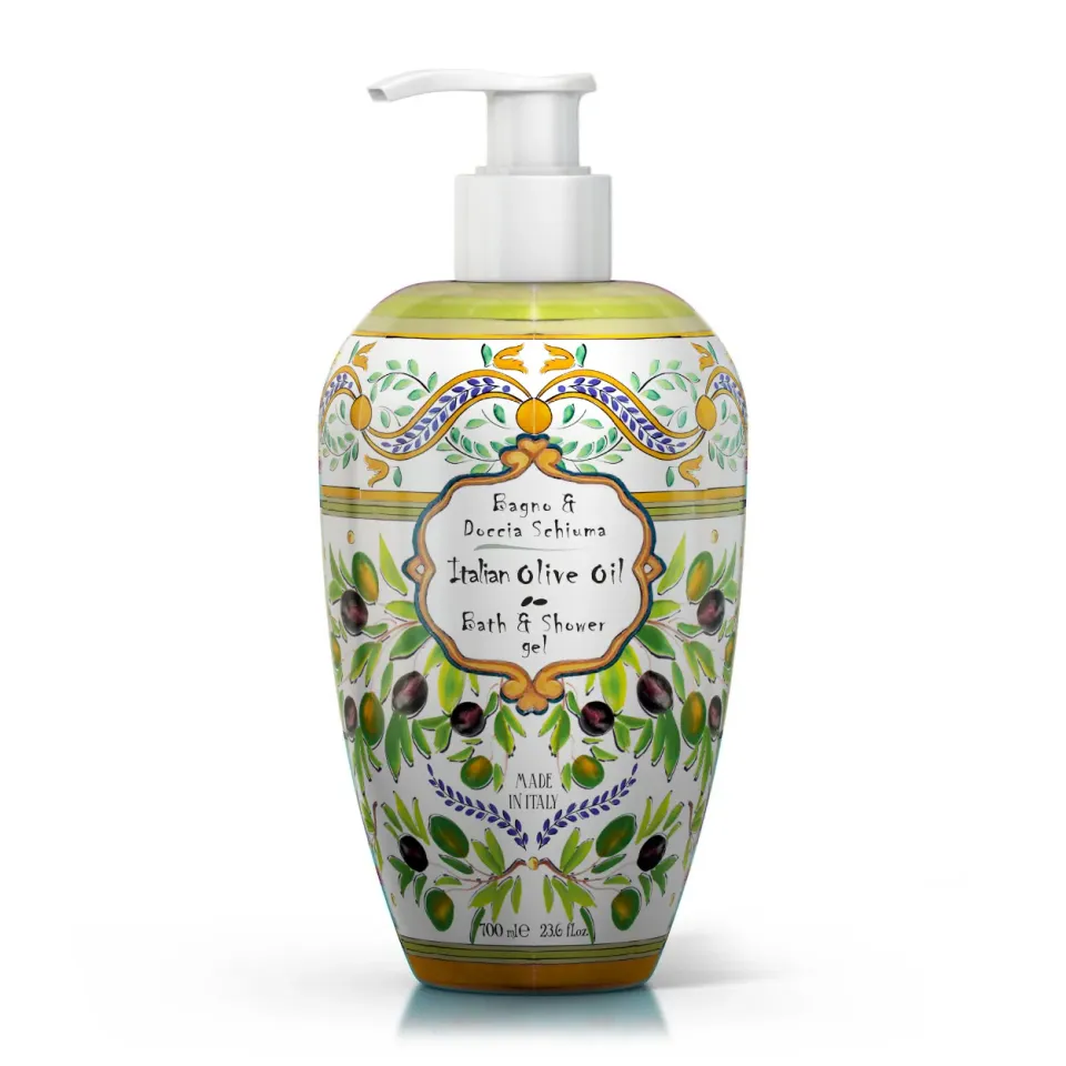 Rudy Olio d'Oliva bagnodoccia 700 ml ginger e rabarbaro unisex