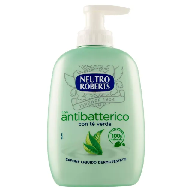 Neutro Roberts Antibatterico sapone mani 200 ml tè verde
