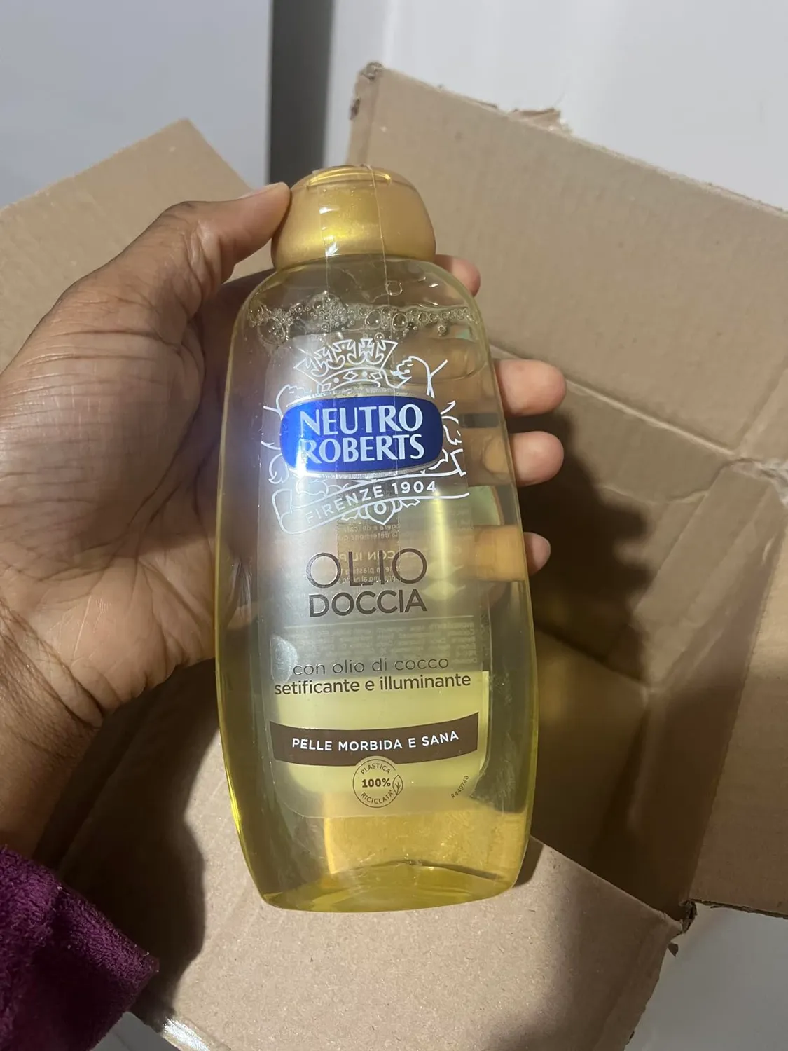 Neutro Roberts Olio Doccia 250 ml Olio di Cocco Pelle Secca