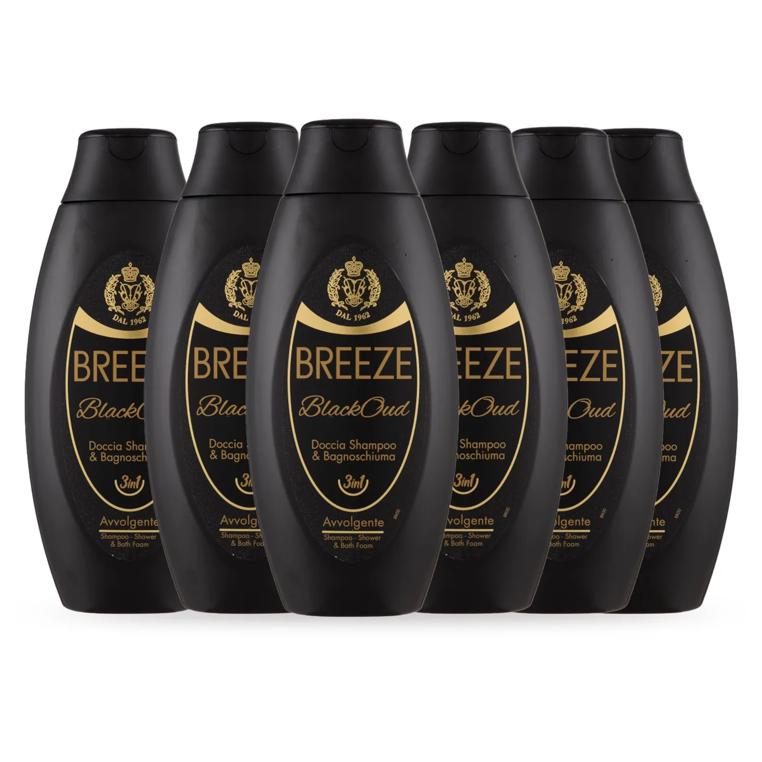 Breeze Argan Doccia Shampoo Bagnoschiuma 6x400 ml 3in1 pH fisiologico