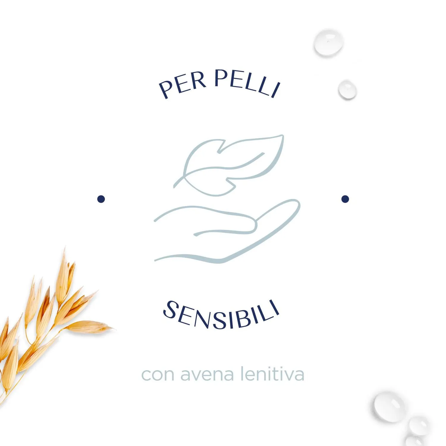 Neutro Roberts Sensibile Bagnoschiuma 4x600 ml Avena e Cocco