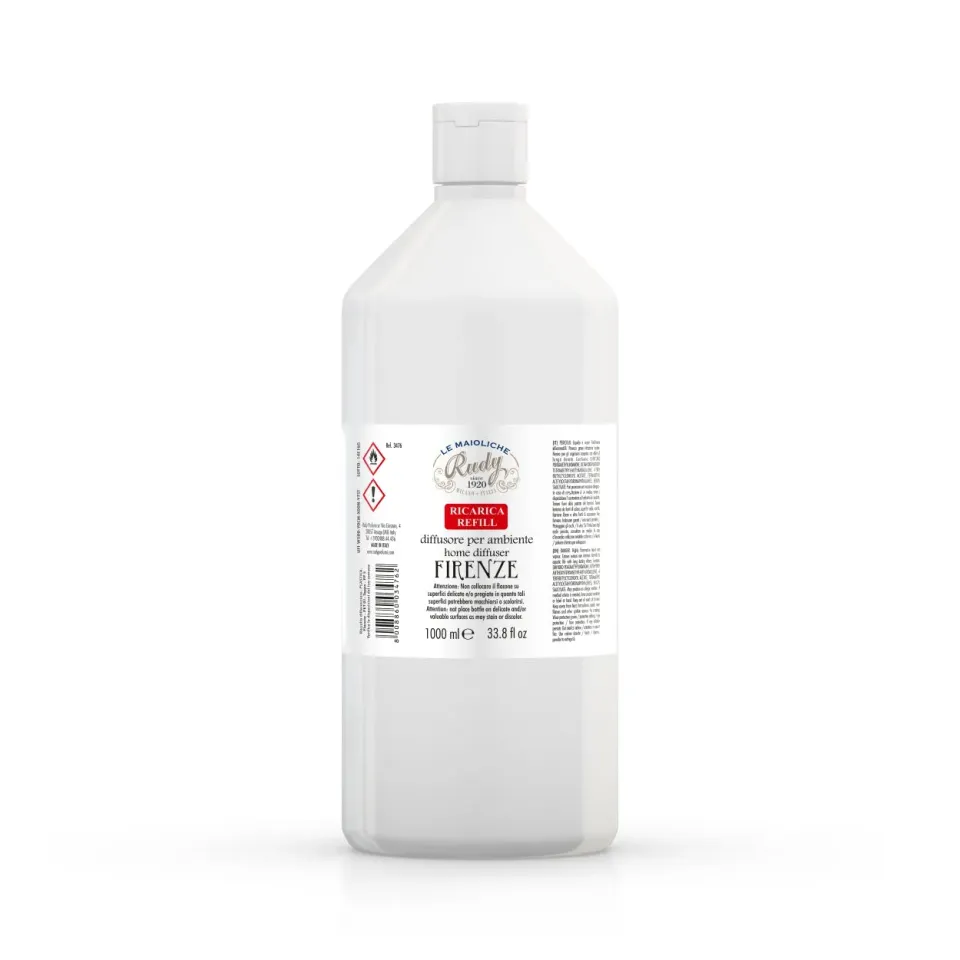 Le Maioliche Rudy Firenze ricarica diffusore 1000 mL fiori