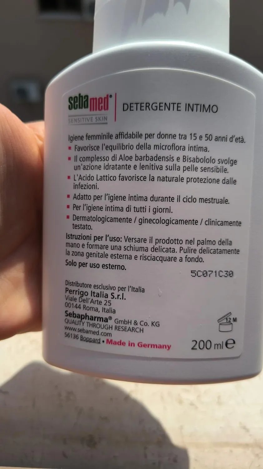 Sebamed Detergente Intimo pH 3.8 200 ml delicato