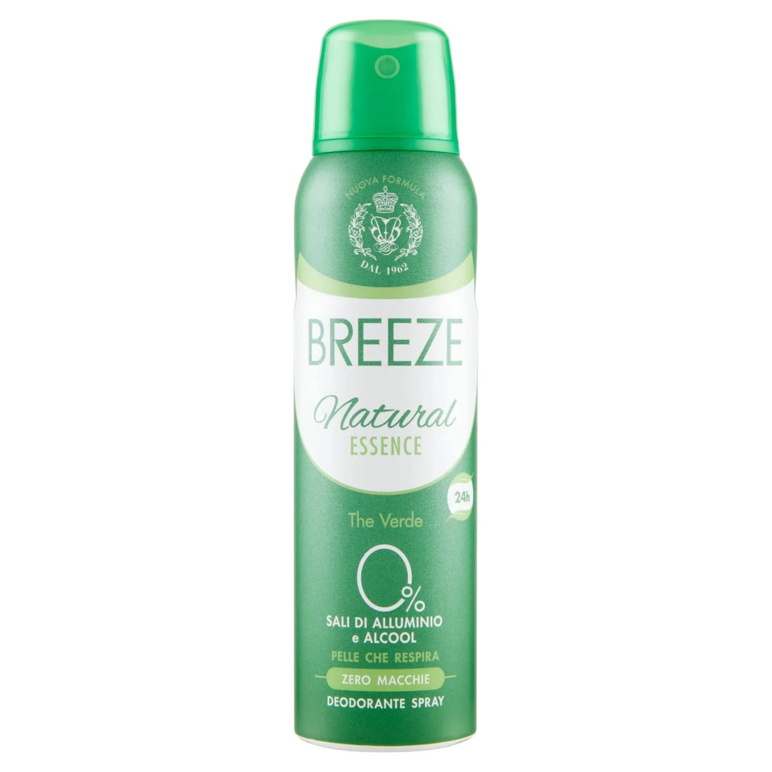 Breeze Fresh Essence Deodorante Spray 6x150 ml Tè Verde