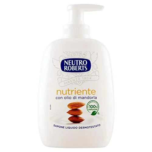 Neutro Roberts Nutriente Sapone Liquido Mani 200 ml Mandorla