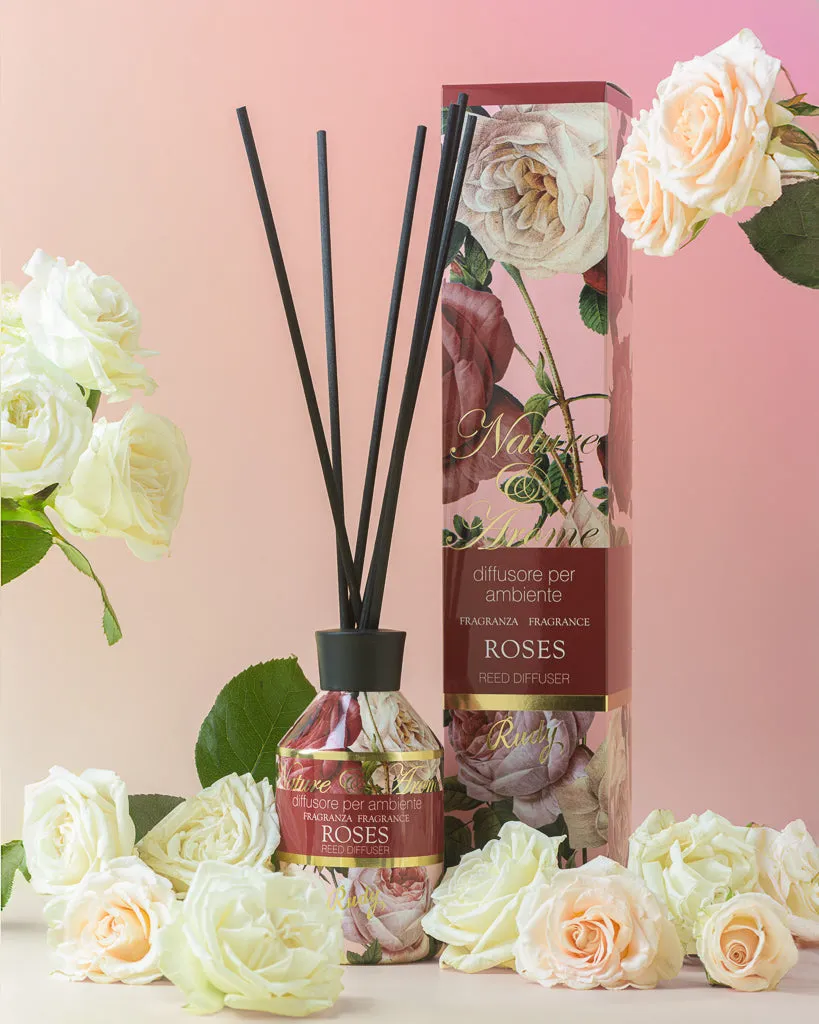 Rudy Profumi Nature&Arome Roses diffusore ambiente 250 ml floreale