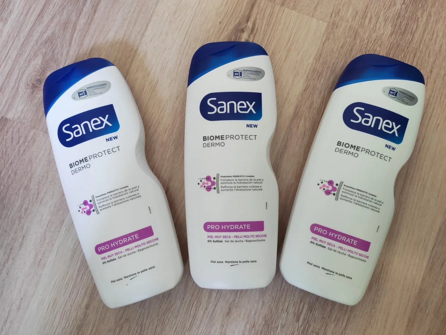 Sanex BiomeProtect Pro Hydrate Bagnoschiuma 12x550 ml
