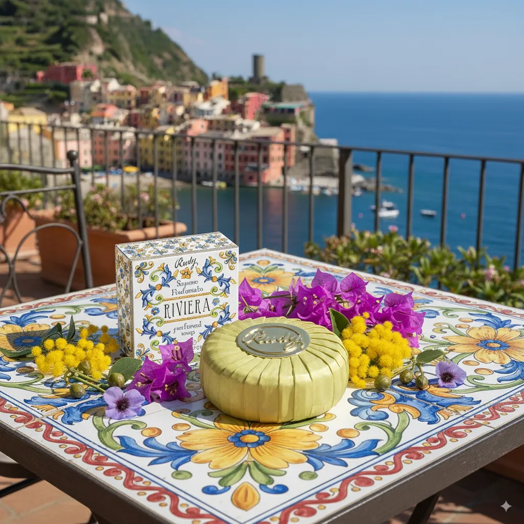 Rudy Riviera Saponetta 100 g Iris Gelsomino Vaniglia