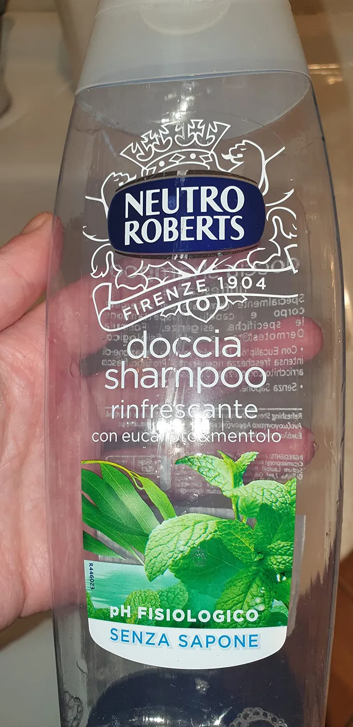 Neutro Roberts Rinfrescante doccia shampoo 250 ml menta