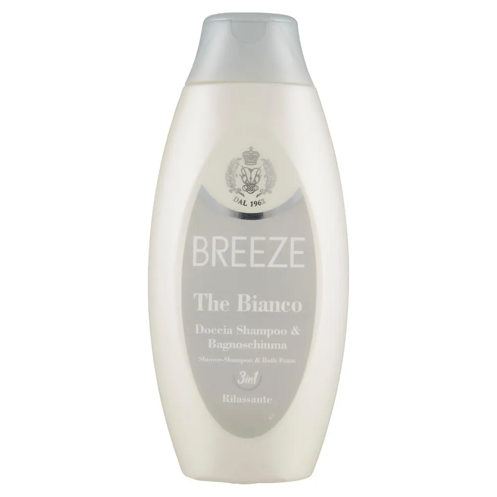 Breeze Thè Bianco bagnoschiuma doccia shampoo 6x400 ml pH
