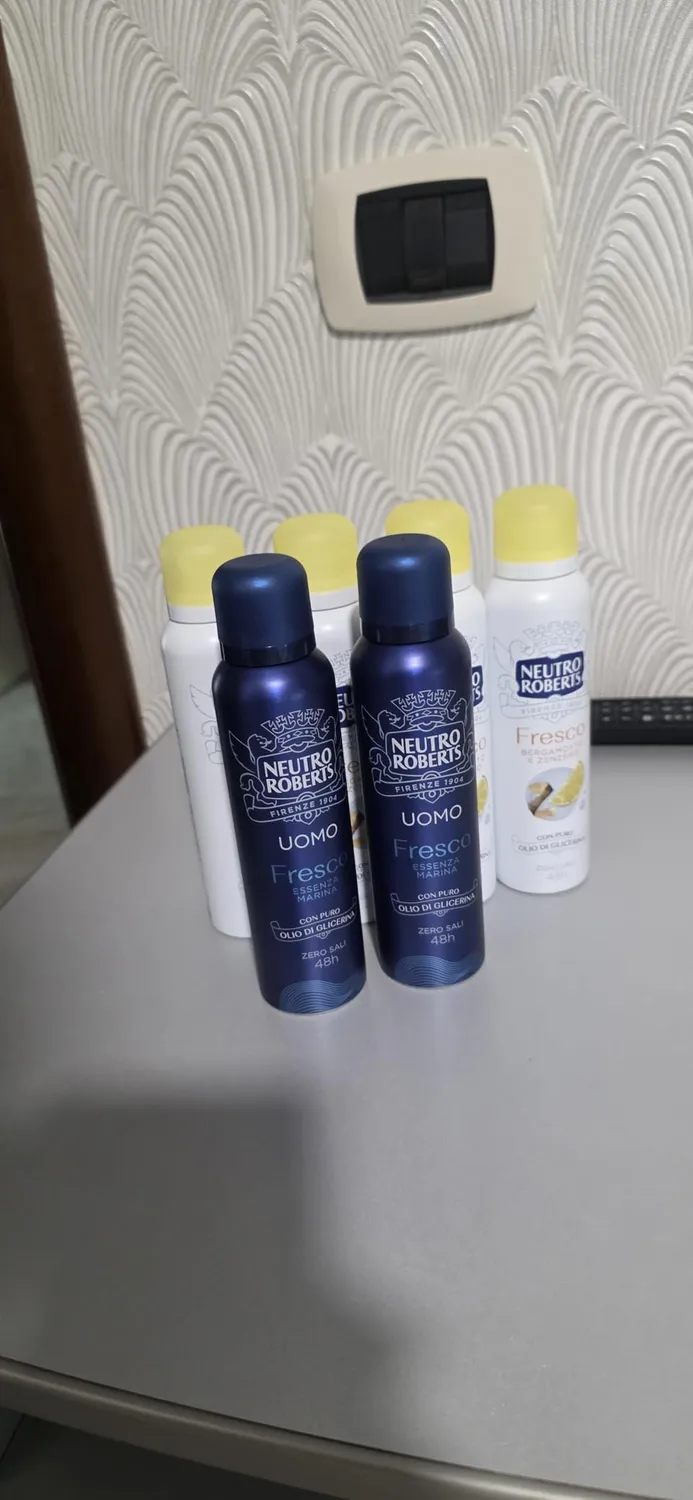 Neutro Roberts Pelle Sensibile Avena e Argan deodorante spray 4x150ml 48h