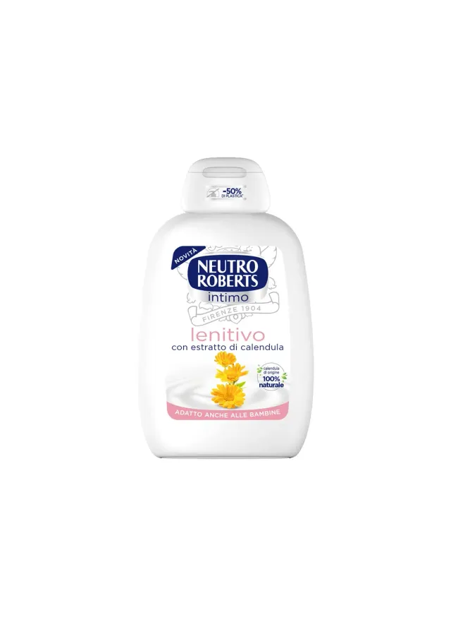 Neutro Roberts Lenitivo Detergente Intimo Calendula 200 ml delicato