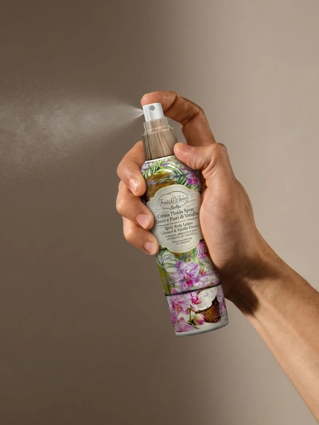 Rudy Fruit&Juice Cocco Vaniglia crema spray 150 ml leggera