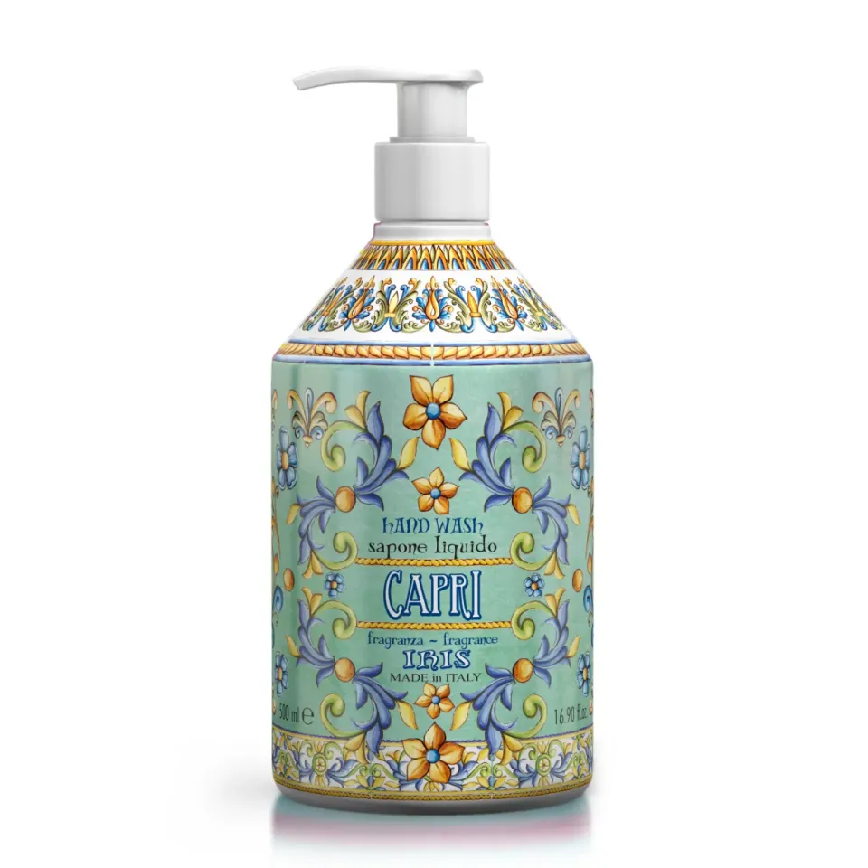 Rudy Profumi Capri Sapone Liquido Mani 500 ml Iris Ylang