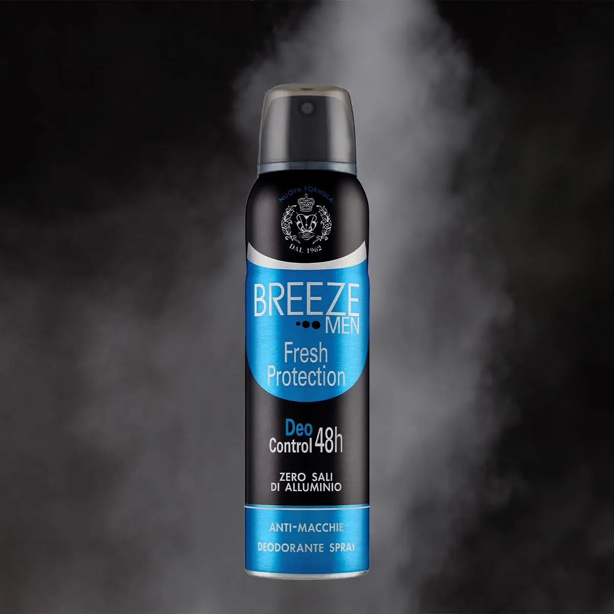 Breeze Men Fresh Protection Deodorante Spray 6x150 ml senza alluminio