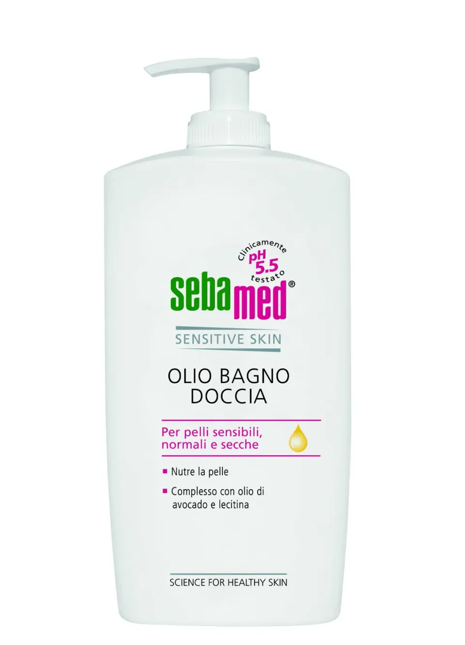 Sebamed Olio Bagno Doccia Acquatico 500 ml pH 5.5