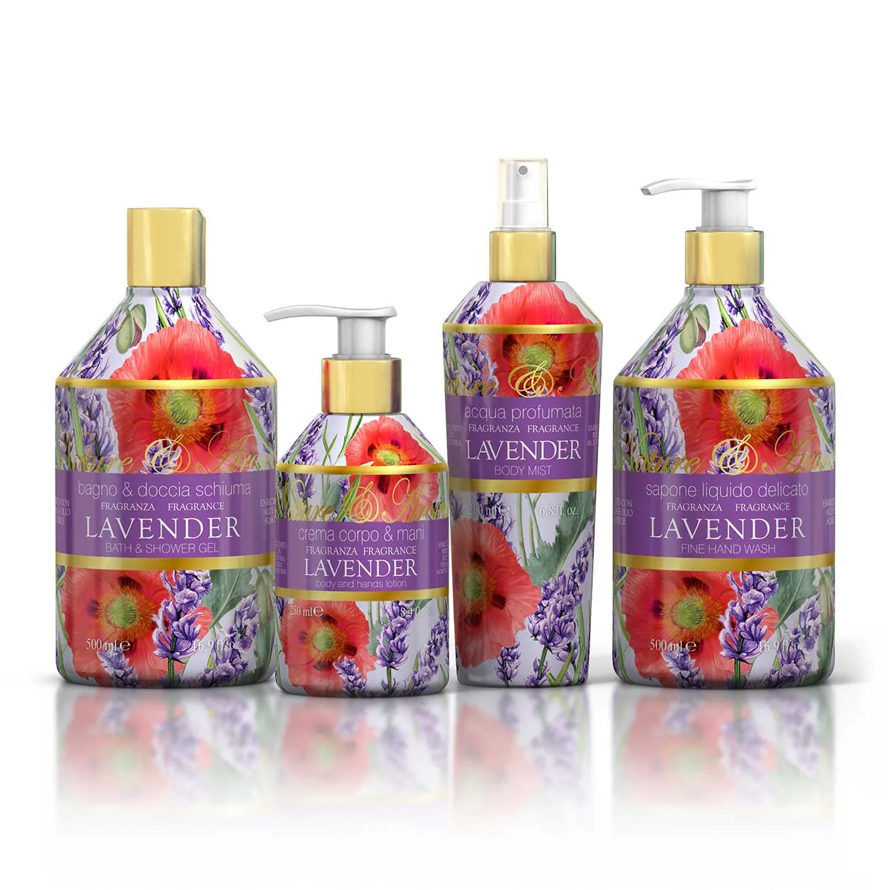 Rudy Profumi Nature&Arome Lavender acqua corpo 200 ml lavanda