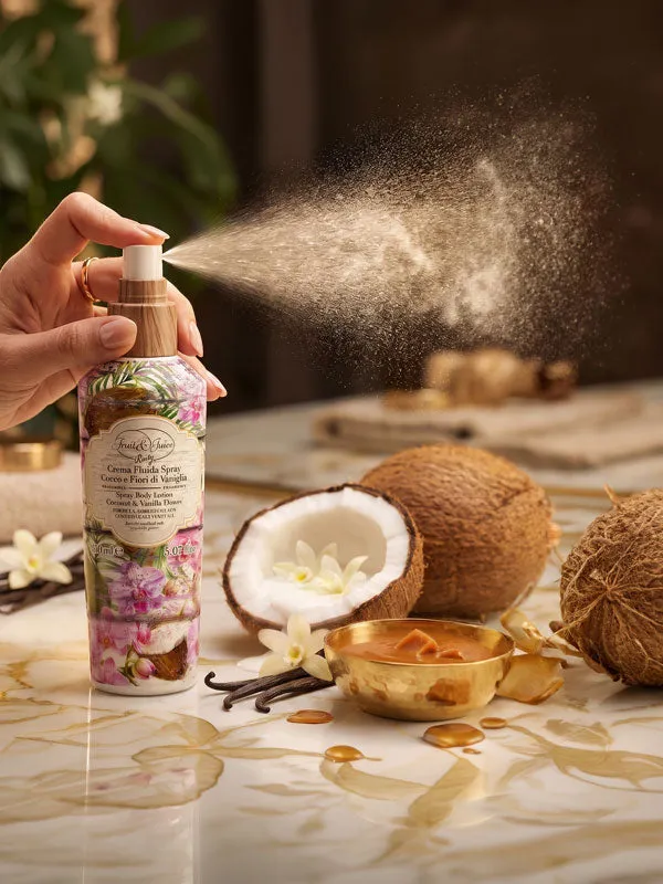 Rudy Fruit&Juice Cocco Vaniglia crema spray 150 ml leggera