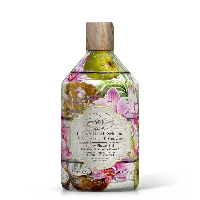Rudy Profumi Fruit&Juice Cocco Vaniglia bagnoschiuma 500 ml gourmand