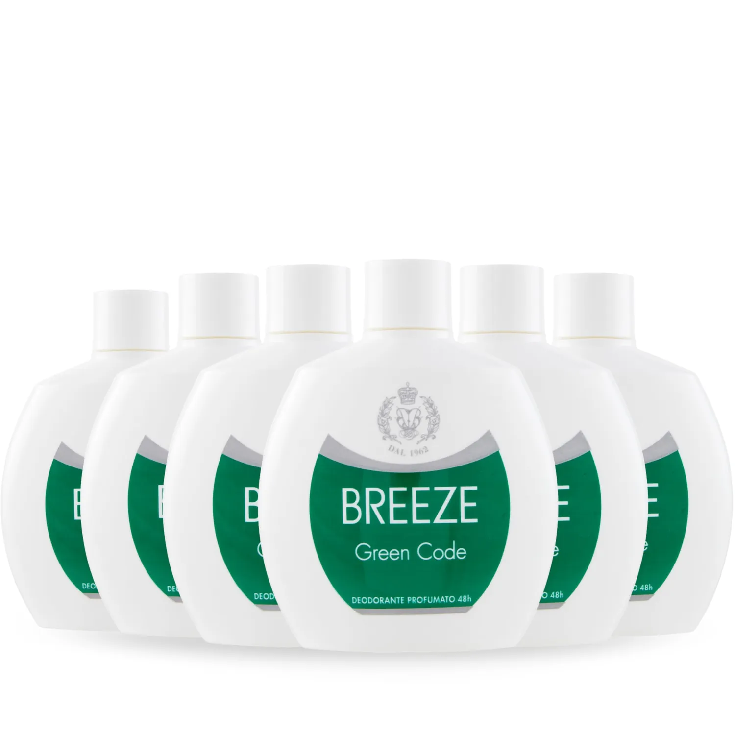 Breeze Sporting deodorante squeeze 6x100 ml senza gas