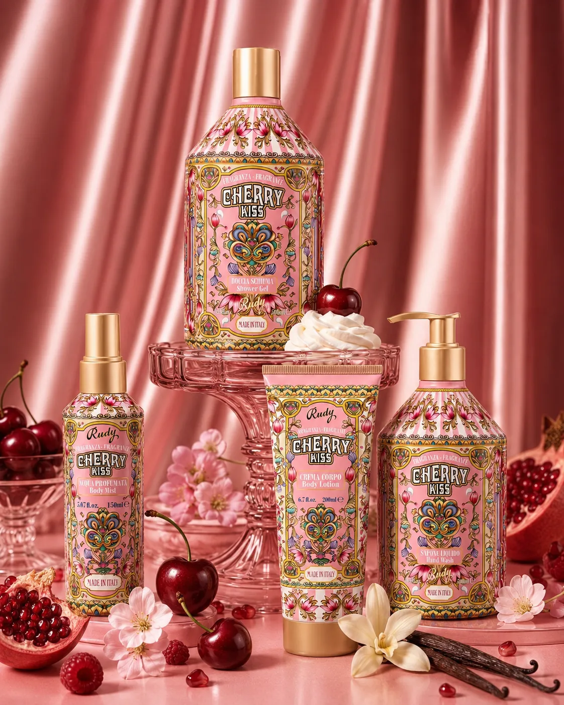Rudy Profumi Gourmand Cherry Kiss acqua corpo 150 ml