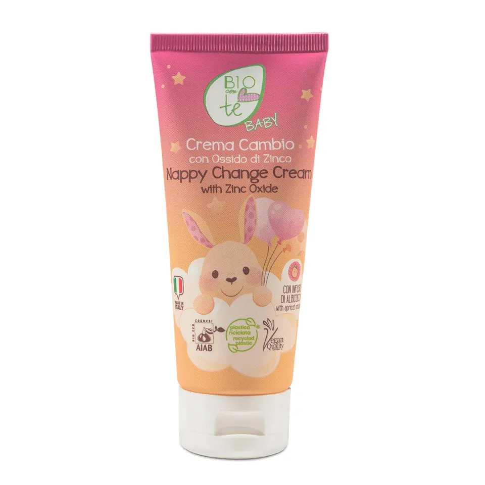 Pierpaoli Biocontè Crema Cambio Zinco 100 ml Albicocca