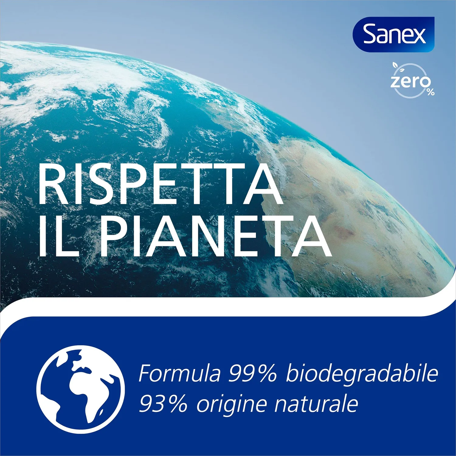 Sanex Zero% Bagnoschiuma Pelle Normale 12x600 ml Vegano