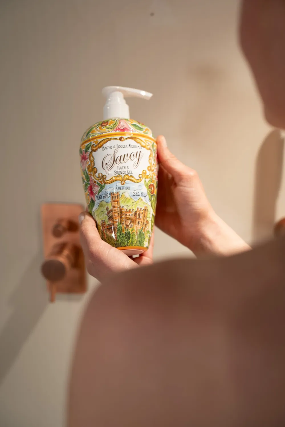 Rudy Profumi Savoy bagno doccia 700 ml nocciola tonka