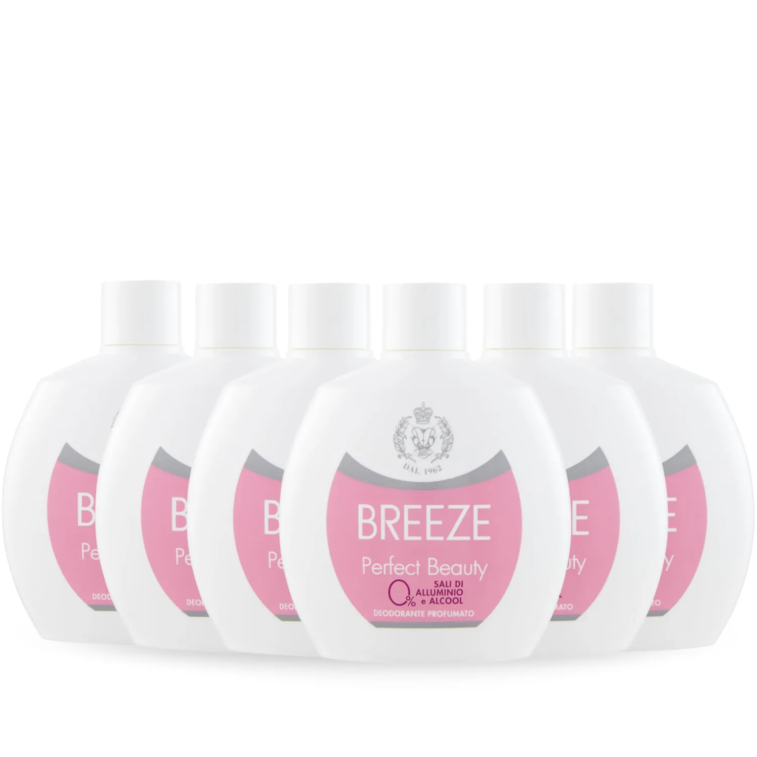 Breeze Perfect Beauty vapo no gas 6x75 ml senza alcol