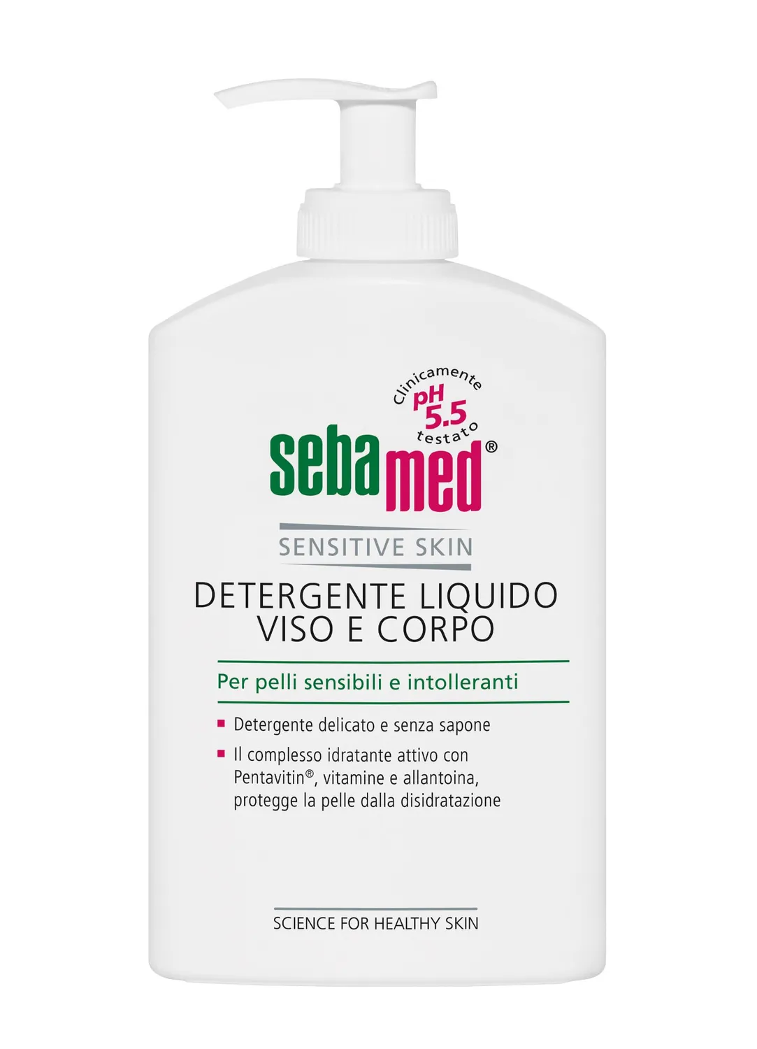Sebamed Detergente Liquido Viso e Corpo pH 5.5 flacone 1 l pelli sensibili