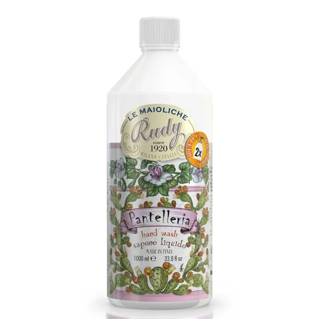 Rudy Maioliche Pantelleria ricarica sapone mani 1000 ml