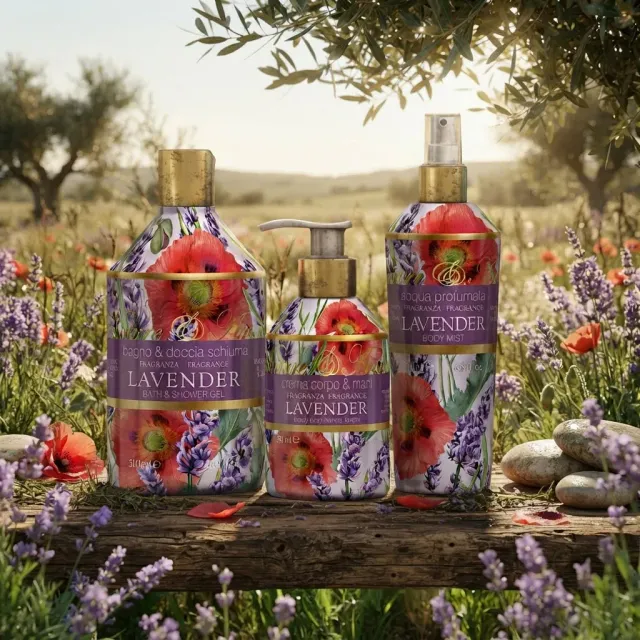 Rudy Profumi Nature&Arome Lavanda set benessere 3 pezzi