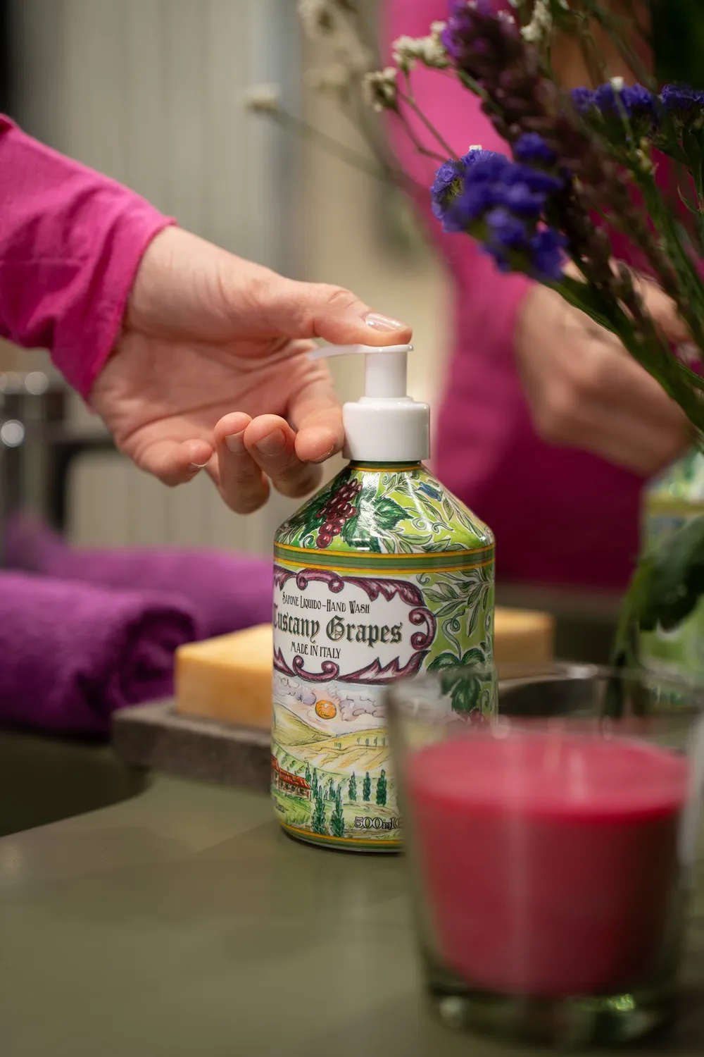 Rudy Tuscany Grapes sapone liquido mani 500 ml ambrato